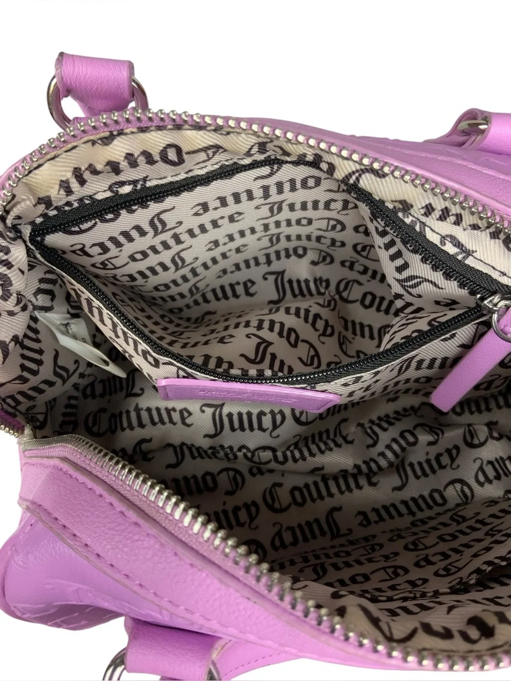Juicy Couture Lilac Mini Barrel Bag